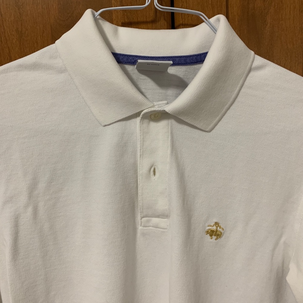 Brooks Brothers long sleeve slim fit polo M
